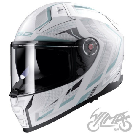 KASK LS2 FF811 VECTOR II ALIZER  M.WH. SIL.-06 XL