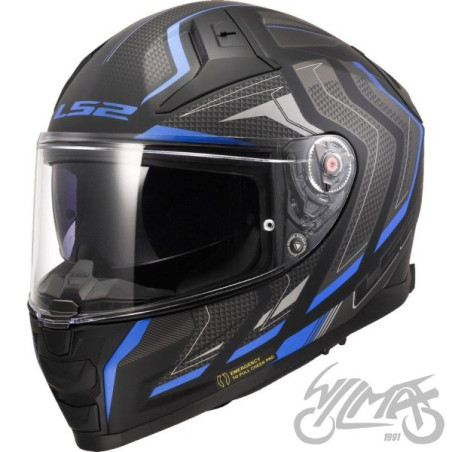 KASK LS2 FF811 VECTOR II ALIZER M.BL. BLUE-06 L