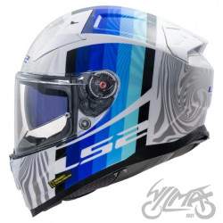 KASK LS2 FF811 VECTOR II FREEDOM WH. SILVER-06 XL