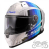 KASK LS2 FF811 VECTOR II FREEDOM WH. SILVER-06 XXL