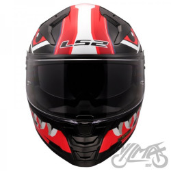 KASK LS2 FF811 VECTOR II BUNTRI BLACK RED-06 M