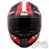 KASK LS2 FF811 VECTOR II BUNTRI BLACK RED-06 M