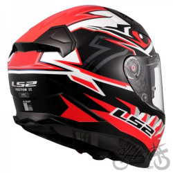 KASK LS2 FF811 VECTOR II BUNTRI BLACK RED-06 M