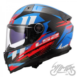 KASK LS2 FF811 VECTOR II C TANTIC RED BLUE-06 XXL