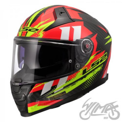 KASK LS2 FF811 VECTOR II C TANTIC RED YEL-06 XL