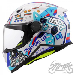 KASK LS2 FF812 KID NEXT LEVEL WHITE L