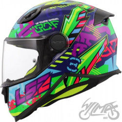 KASK LS2 FF812 KID SVENT BLUE GREEN L