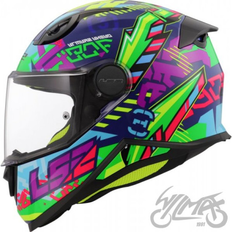 KASK LS2 FF812 KID SVENT BLUE GREEN L