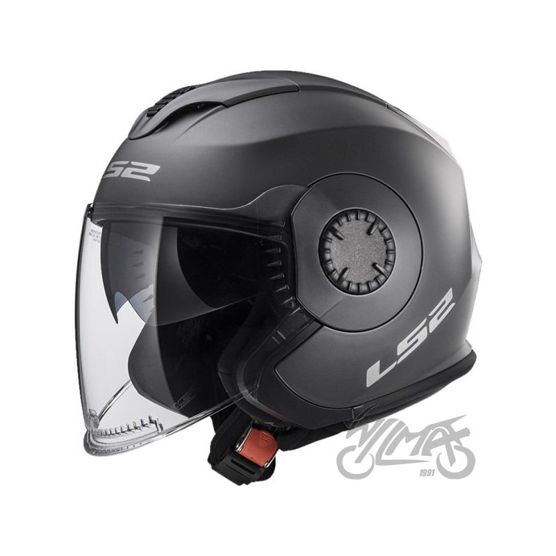 KASK LS2 OF570 VERSO SOLID MATT TITANIUM XS