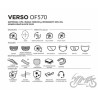 KASK LS2 OF570 VERSO SOLID MATT BLACK 3XL