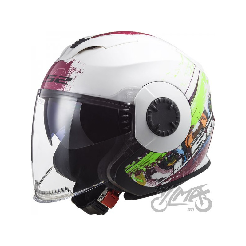 KASK LS2 OF570 VERSO SPRING WHITE PINK S