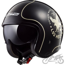 KASK LS2 OF599 SPITFIRE FLIER BLACK M