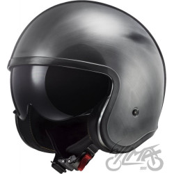 KASK LS2 OF599 SPITFIRE II JEANS TITANIUM-06 M