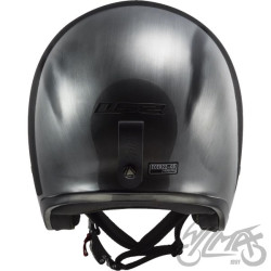 KASK LS2 OF599 SPITFIRE II JEANS TITANIUM-06 M