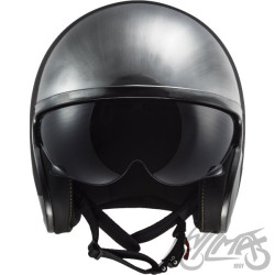 KASK LS2 OF599 SPITFIRE II JEANS TITANIUM-06 L