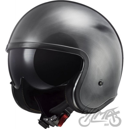 KASK LS2 OF599 SPITFIRE II JEANS TITANIUM-06 XL