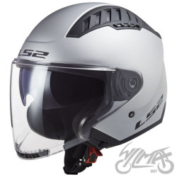 KASK LS2 OF600 COPTER II MATT SILVER-06 M