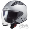 KASK LS2 OF600 COPTER II MATT SILVER-06 M
