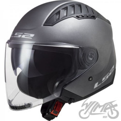 KASK LS2 OF600 COPTER II MATT TITANIUM-06 L