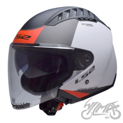 KASK LS2 OF600 COPTER II URBANE M.WHITE RED-06 XXL