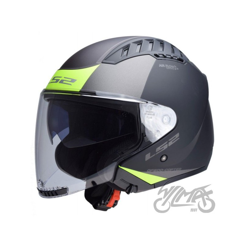 KASK LS2 OF600 COPTER II URBANE M.BL.HV YEL-06 L