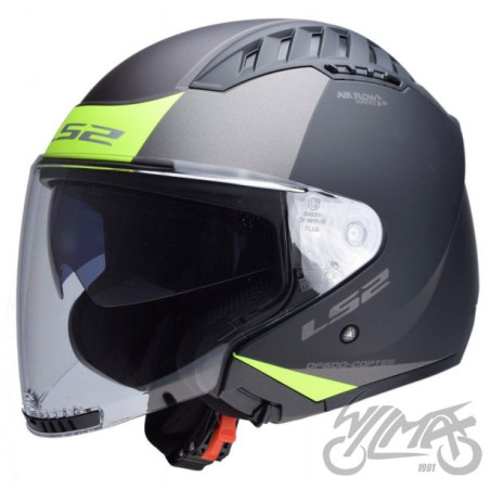 KASK LS2 OF600 COPTER II URBANE M.BL.HV YEL-06 L