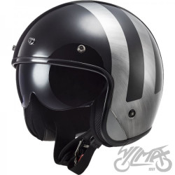 KASK LS2 OF601 BOB II LINES BLACK JEANS-06 S