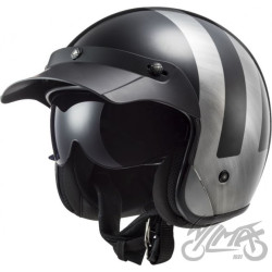 KASK LS2 OF601 BOB II LINES BLACK JEANS-06 S