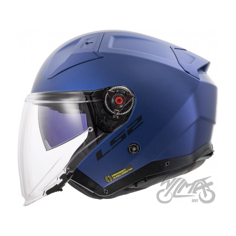 KASK LS2 OF603 INFINITY II SOLID M. NAVY BL.-06 XL