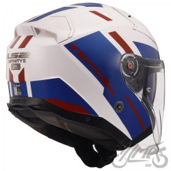 KASK LS2 OF603 INFINITY II SPECIAL WHITE BLUE RED
