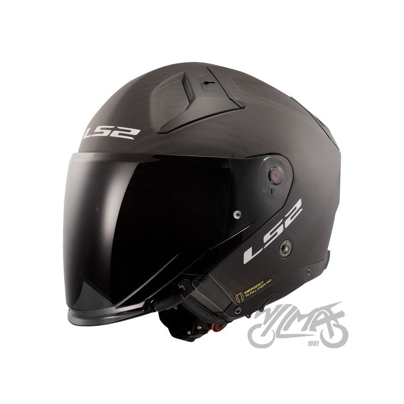 KASK LS2 OF603 INFINITY II MATT CARBON -06 M