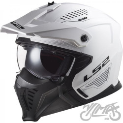 KASK LS2 OF606 DRIFTER SOLID WHITE-06 M