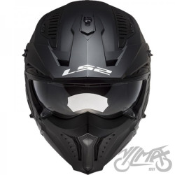 KASK LS2 OF606 DRIFTER SOLID MATT BLACK-06 S