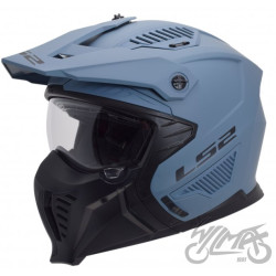 KASK LS2 OF606 DRIFTER SOLID M. MISTY BL-06 XS