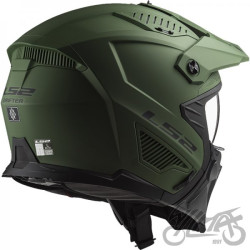 KASK LS2 OF606 DRIFTER SOLID MATT MILI GREEN-06 XS