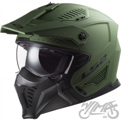 KASK LS2 OF606 DRIFTER SOLID MATT MILI GREEN-06 XL
