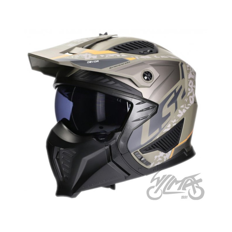 KASK LS2 OF606 DRIFTER DEVOR MATT SAND-06 M