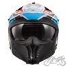 KASK LS2 OF606 DRIFTER DEVOR M.WHITE BLUE-06 XS