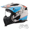 KASK LS2 OF606 DRIFTER DEVOR M.WHITE BLUE-06 S