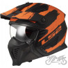 KASK LS2 OF606 DRIFTER MUD BL/ORANGRE-06 XS
