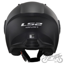 KASK LS2 OF616 AIRFLOW II SOLID MATT BLACK-06 M