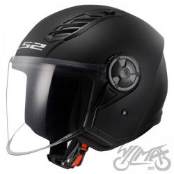 KASK LS2 OF616 AIRFLOW II SOLID MATT BLACK-06 XXL