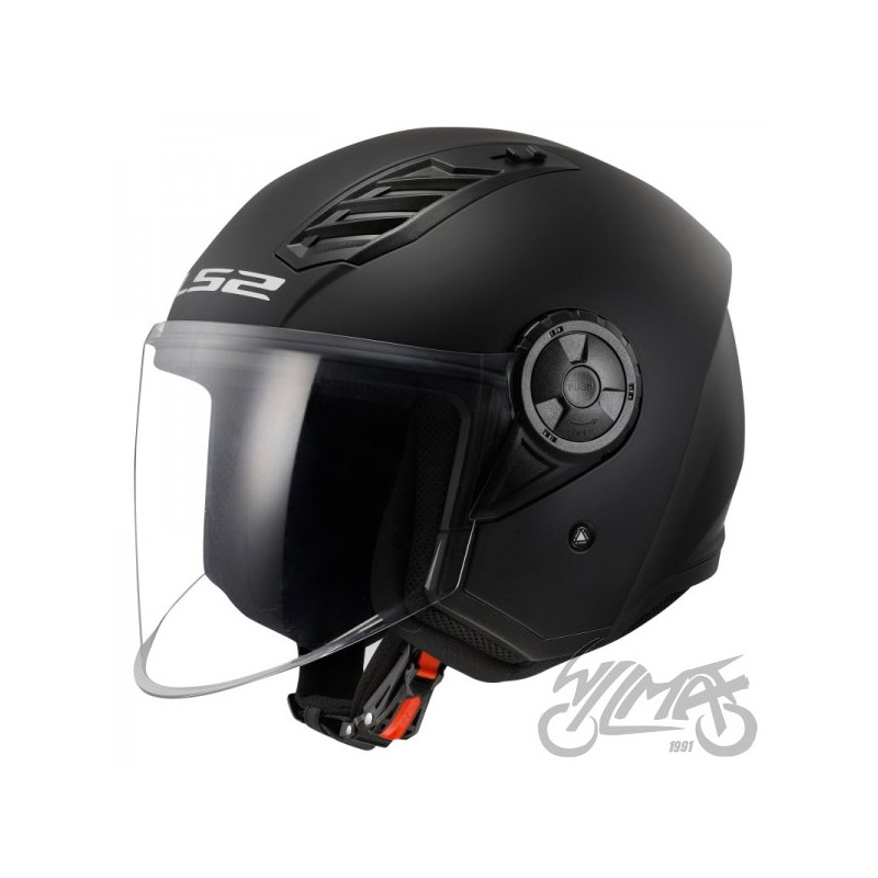 KASK LS2 OF616 AIRFLOW II SOLID MATT BLACK-06 3XL