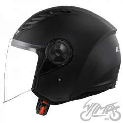 KASK LS2 OF616 AIRFLOW II SOLID MATT BLACK-06 3XL