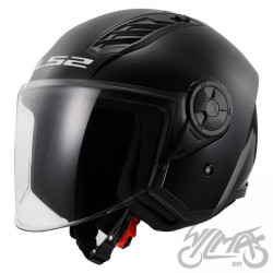 KASK LS2 OF616 AIRFLOW II SOLID BLACK-06 XXL