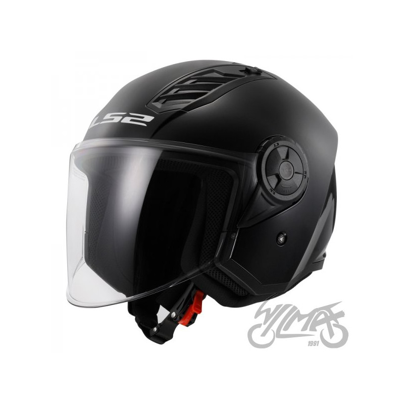 KASK LS2 OF616 AIRFLOW II SOLID BLACK-06 3XL