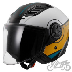 KASK LS2 OF616 AIRFLOW II COVER WH. BROWN-06 XXL