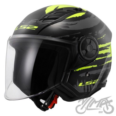 KASK LS2 OF616 AIRFLOW II BRUSH BL. H-V Y.-06 XXL