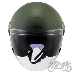 KASK LS2 OF620 CLASSY MILITARY GREEN-06 M