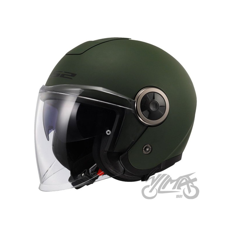 KASK LS2 OF620 CLASSY MILITARY GREEN-06 L